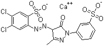 صبغ - أصفر - 183 - هيكل جزيئي